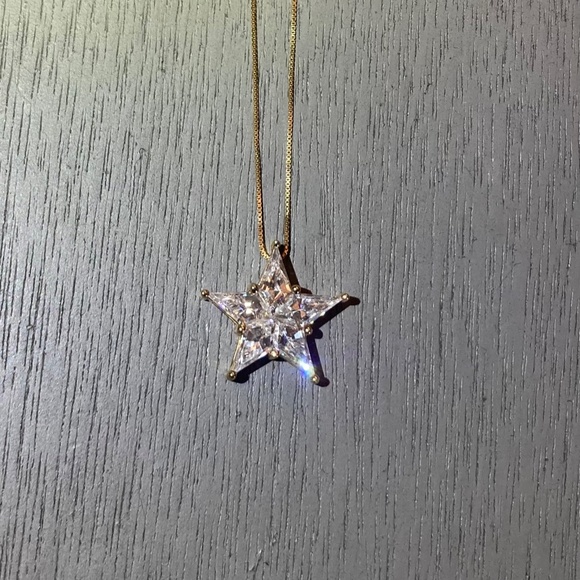 CZ star pendant - Picture 3 of 7